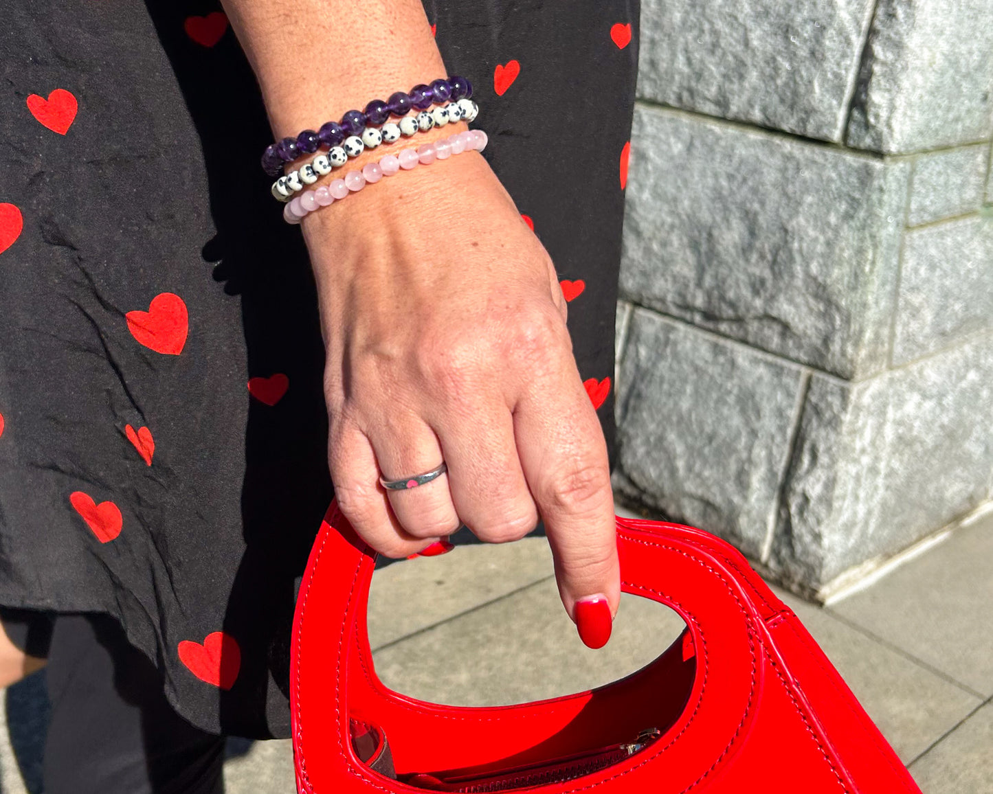 Amethyst Stretch Bracelet