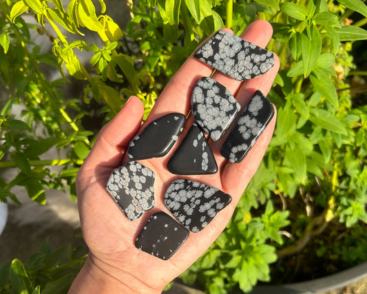 Snowflake Obsidian Tumble