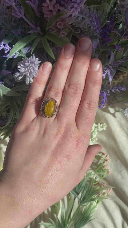 Tigers Eye Ring