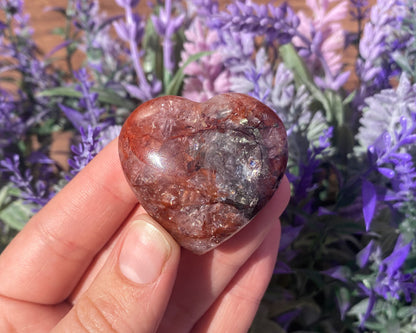 Fire Quartz Heart